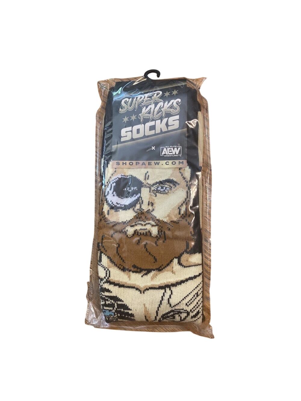 AEW All Elite Crate Exclusive Super Kicks Socks Pro Wrestling